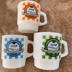 ANA 機内限定販売 ファイヤーキング スタッキングマグカップ【新品未使用】のサムネイル