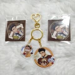 Demon Slayer: Kimetsu no Yaiba Heart Bread Antique Sugar Rusk Stickers and other items featuring Gyomei Himejima
