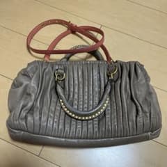 ミュウミュウ 2way バッグ スタッズのサムネイル