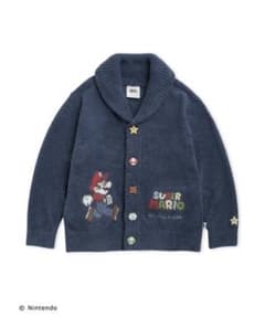 ジェラートピケ】マリオ 新品未使用 コラボ カーディガン タグ付き