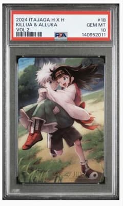 PSA10 ハンターハンター イタジャガ　キルア　& アルカ　世界7枚！！ PSA10 ハンターハンター イタジャガ キルア & アルカ 世界7枚