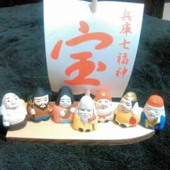 お値下げしました！七福神の船の置物のサムネイル