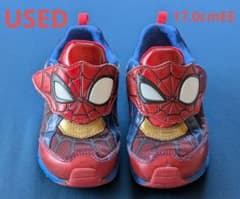 Spider-Man Kids Shoes 17.0cm EE