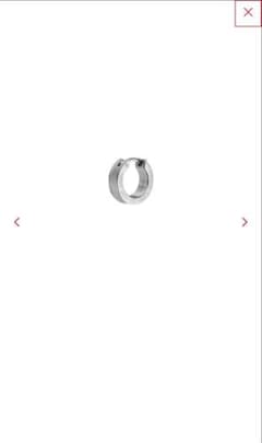 DIESELのリングピアス、片耳用です！値下げ交渉受け付けています DIESELのリングピアス、片耳用です！値下げ交渉受け付けています