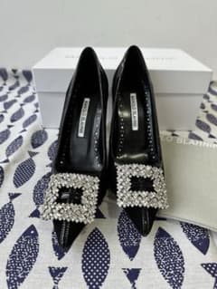 MANOLO BLAHNIK(マノロブラニク) ミュール 36 - メルカリ