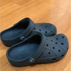 クロックス 黒 キッズ 18.5センチのサムネイル