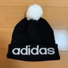 【美品】アディダス ニット帽のサムネイル