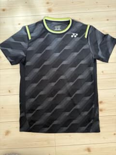 YONEX スポーツシャツ ブラック グレーのサムネイル