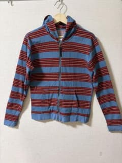 visvim ANTIQUE BORDER F.Z HOODIE BLUE Pのサムネイル