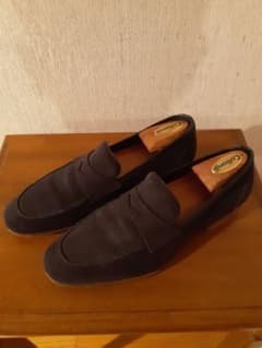 Thumbnail of ネイビー スエード ローファー　UNITED ARROWS　革靴