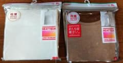 ユニクロ 極暖 タートルネック クルーネック XL 2枚セットのサムネイル