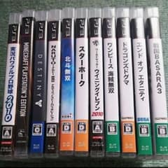 ps3ソフトまとめ売りのサムネイル