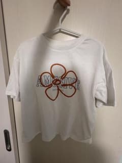 AMUSIVE ロゴプリント 半袖Tシャツ ホワイトのサムネイル