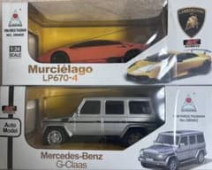 ランボルギーニ・メルセデス・ベンツ ラジコン4セットのサムネイル
