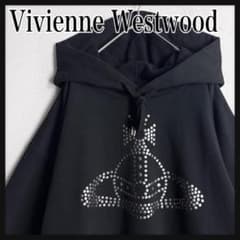 [Good condition ☆ Rare studded orb ☆ Loose ☆] Vivienne Westwood hoodie
