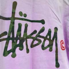 ますー。様専用 stussy★カモ ベーシック ロゴ teeのサムネイル