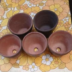 素焼き4号鉢 5個セット 園芸のサムネイル