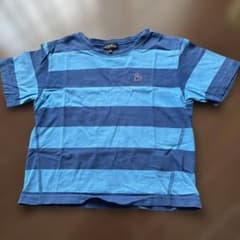 green label relaxing ボーダーTシャツ 115cmのサムネイル