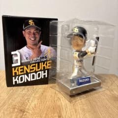未使用 福岡ソフトバンクホークス 近藤健介 ボブルヘッド フィギュア