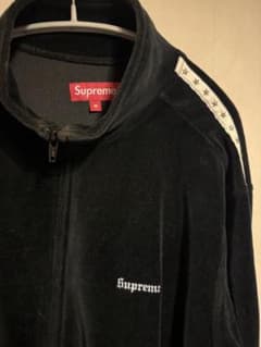 supreme Studded Velour Track Jacket - メルカリ