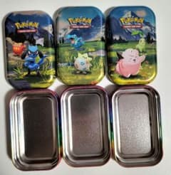 海外】ダメカンケース 3個セット mini tin ポケモンカード - メルカリ