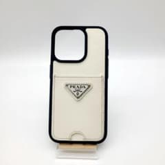 美品 PRADA プラダ iPhoneケース スマホケース 三角ロゴ - メルカリ