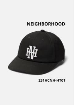 NEIGHBORHOOD ベースボールキャップ ブラック M/L NEIGHBORHOOD ブラックベースボールキャップ F - メルカリ