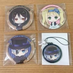 黒執事 豪華客船編 缶バッジ ストラップ セバスチャン シエル エリザベス 黒執事 豪華客船編 缶バッジ ストラップ セバスチャン シエル