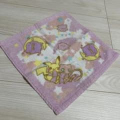 ポケモン ミニタオル ハンカチ ピカチュウ ミュウ メタモンのサムネイル