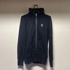 アニメピンポンモデルLOOPWHEELER ネイビー パーカー M