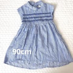 【未使用品】apres les cours ストライプワンピース 90のサムネイル