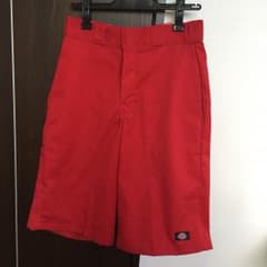 ディッキーズ ハーフパンツ 赤のサムネイル