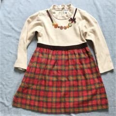 値下げ★ファミリア ワンピース 4歳用 100センチのサムネイル