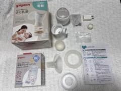 Pigeon電動搾乳機（哺乳瓶なし)＆母乳フリーザーパック50枚新品未使用のサムネイル