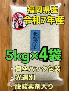 【超メルカリ市】福岡県産 元気つくし（5kg×4袋）20kg 真空 超メルカリ市】福岡県産 元気つくし（5kg×4袋）20kg 真空 - メルカリ