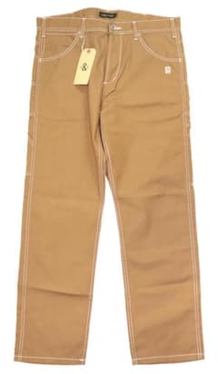 新品 ROUGH & SWELL ペインター パンツ L ブラウン系 - メルカリ