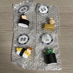 Crayon Shin-chan Sushi Shin-chan Gacha 4-piece set