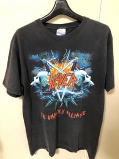 【年末セール】Slayer Vintage Tee スレイヤー バンTのサムネイル