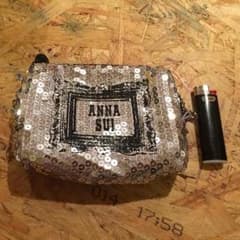 ANNA SUI*スパンコールポーチ*送料込のサムネイル