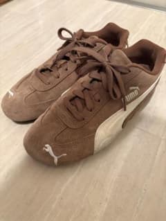 PUMA スピードキャット スニーカー ブラウンのサムネイル