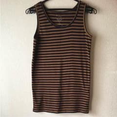 美品 ボーダータンクトップのサムネイル