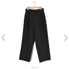 wcloset ダブルタックワイドパンツのサムネイル