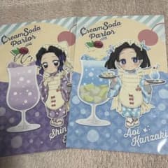 鬼滅の刃 クリームソーダパーラー 胡蝶しのぶ 神崎アオイ ランダムポストカードのサムネイル