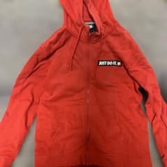 Nike レッド フルジップ パーカー XLのサムネイル
