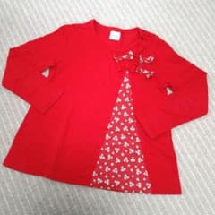 ゆなりの様専用　140　Tシャツ（リボン）のサムネイル
