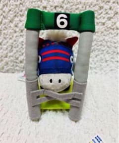 限定品　サラブレッドコレクション ゲートインぬいぐるみD タマモクロス②