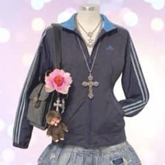 極希少 美品 adidasリスペクトミーコラボ 中綿ベスト Y2K 平成ギャル 未使用❣️極美品❤︎adidasトラックジャケット y2k 平成ギャル