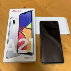 GALAXY A21 ホワイトのサムネイル