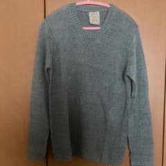 COMME CA MEN リネンサマーセーター