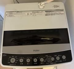 すえすえ様専用　　一人暮らし用洗濯機(4.5リットル)〜haier〜のサムネイル